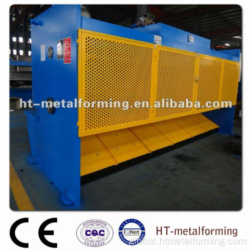 Used Steel Slitting Machines QC12Y-8X4000 NC Hydraulic Swing Beam Shearing Machine shearing machine hydrolic pump Supplier